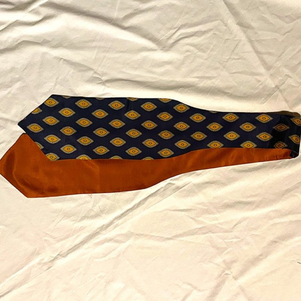 Vitage Ashear Silk Bowtie Scarf